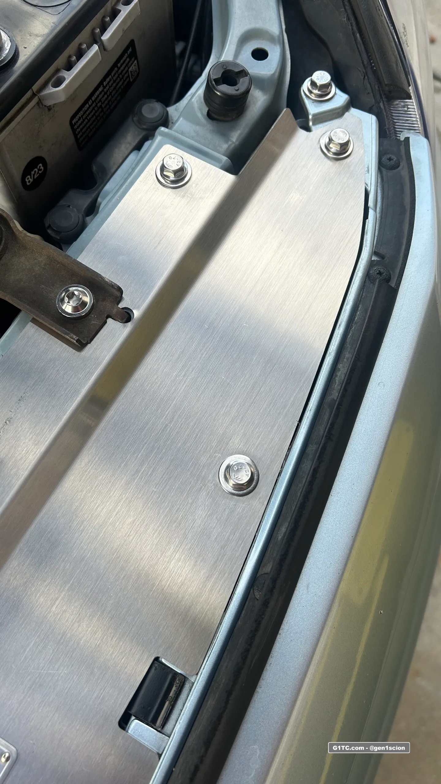 2005-2010 Scion tC NRG DVP 3051 diversion panel with M6 bolts