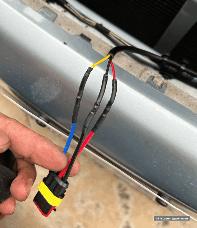 3 wire waterproof disconnect socket used for illumination badge for easy service