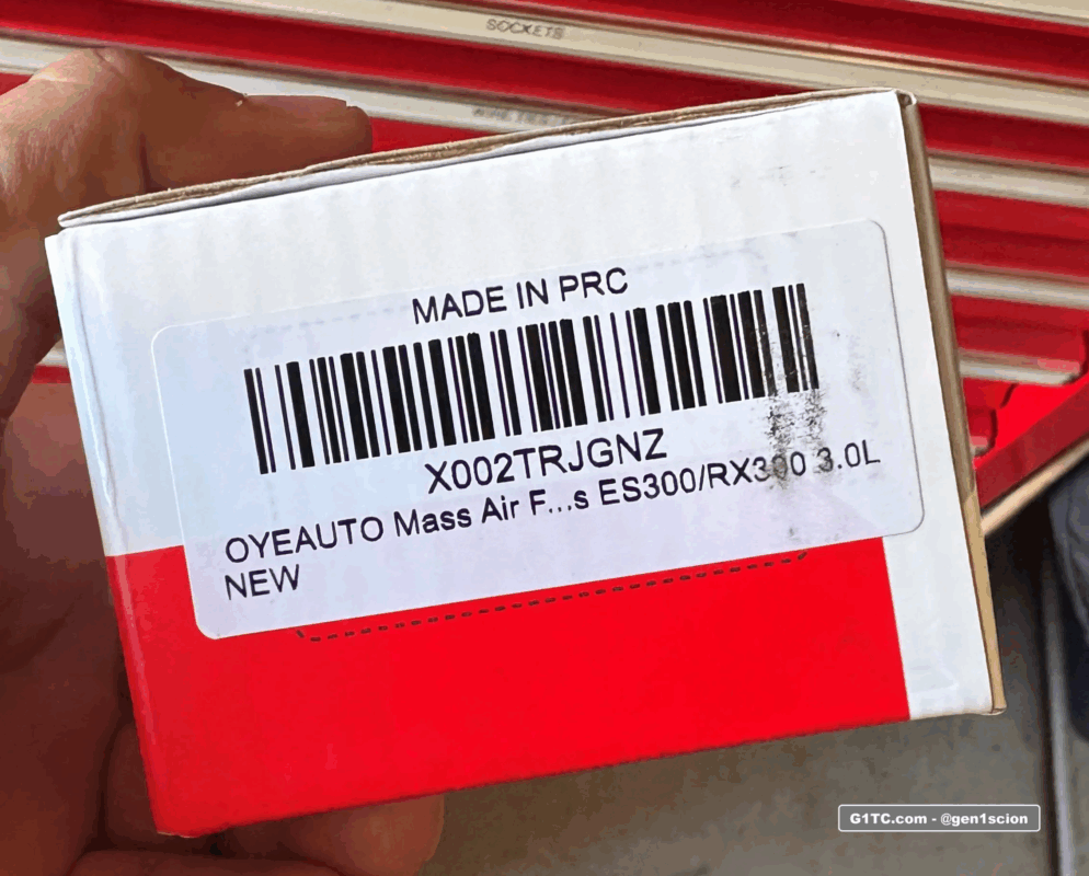 Amazon replacement Mass Air flow sensor MAF 2005-2010 Scion tC