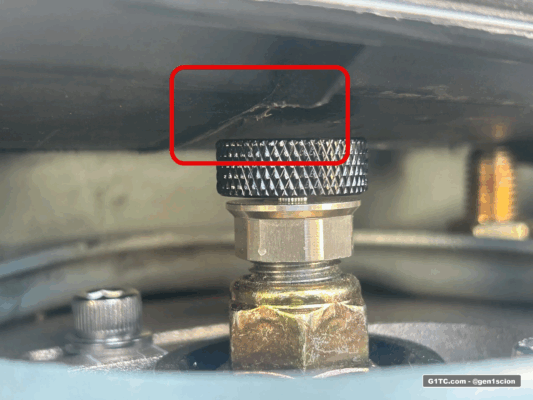 bc racing dampening adjuster knob clearance first gen scion tc