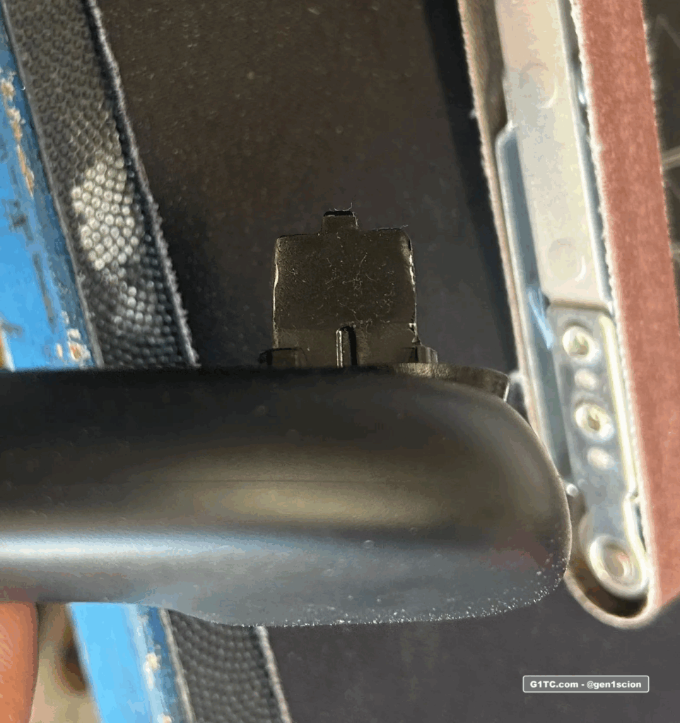 black grab handle tab modification