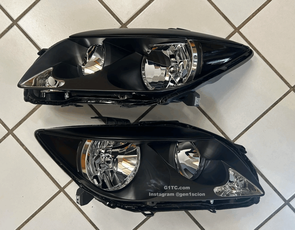 blackout headlight project blacked out eyelids and amber delete