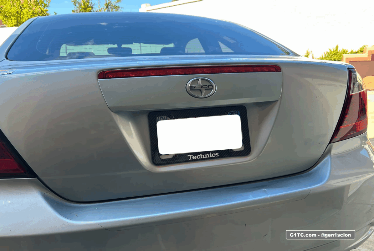 broken hatch trim replaced decent color match