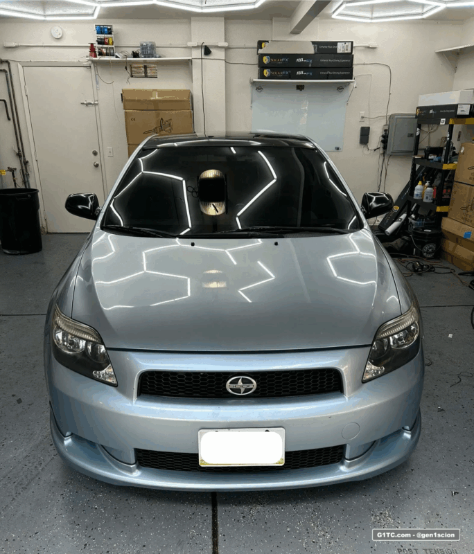 ceramic tint front window windshield