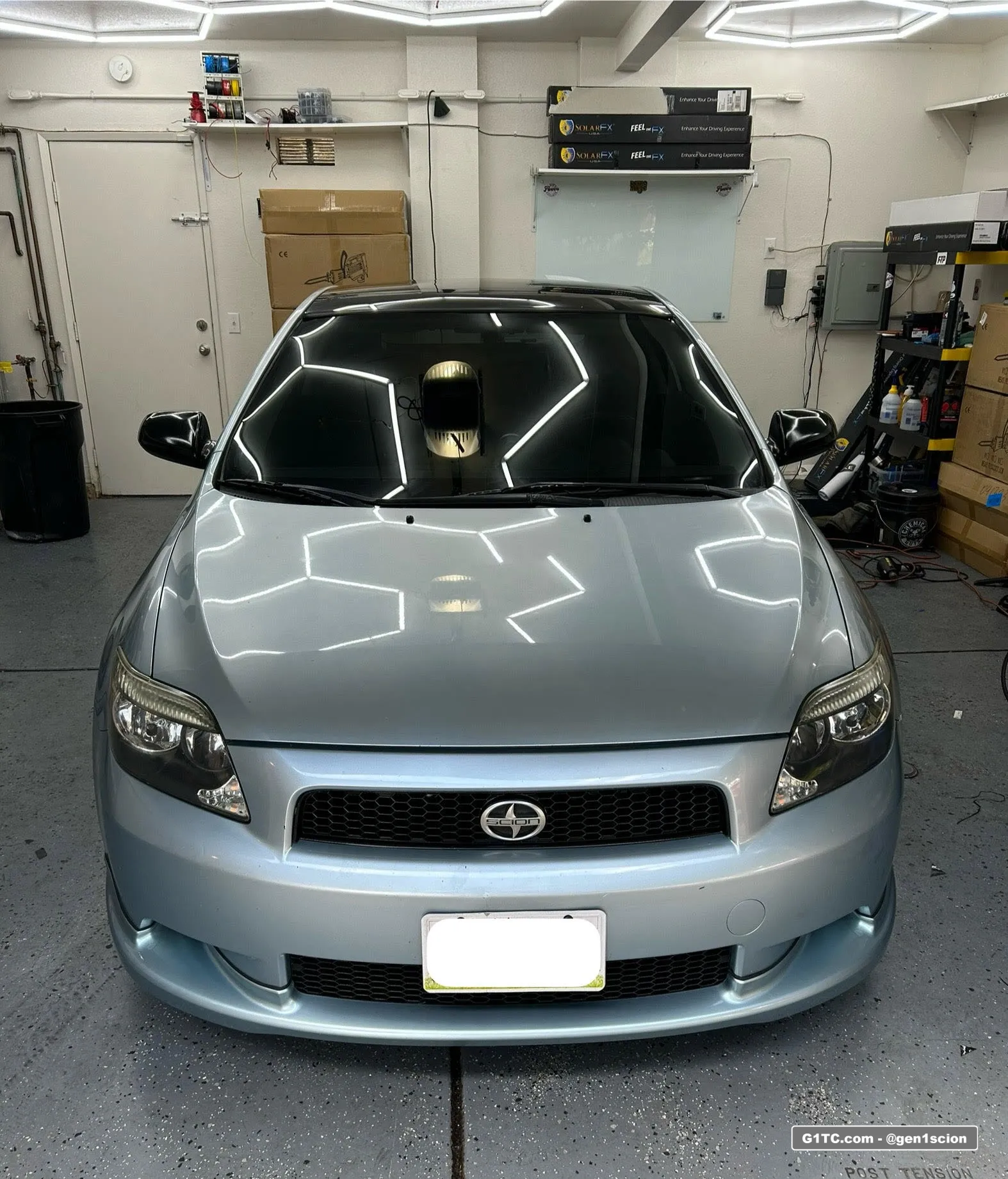 ceramic tint front window windshield