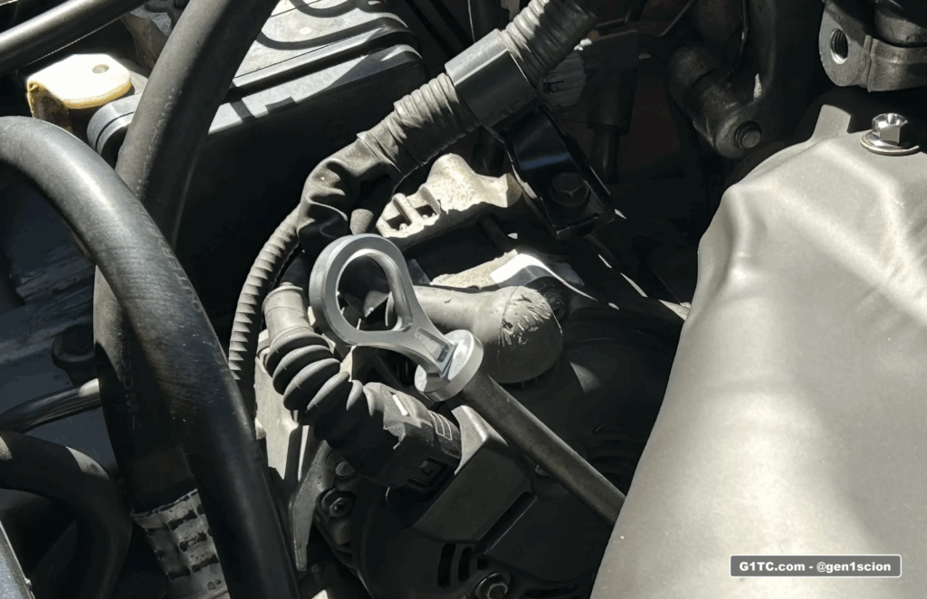 custom aluminum billet oil dipstick handle Scion tC