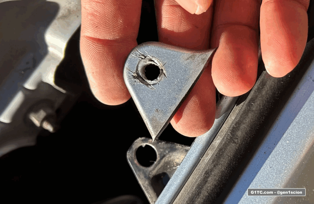 cutting the plastic bumper cover tabs off to mount the NRG DVP 3051