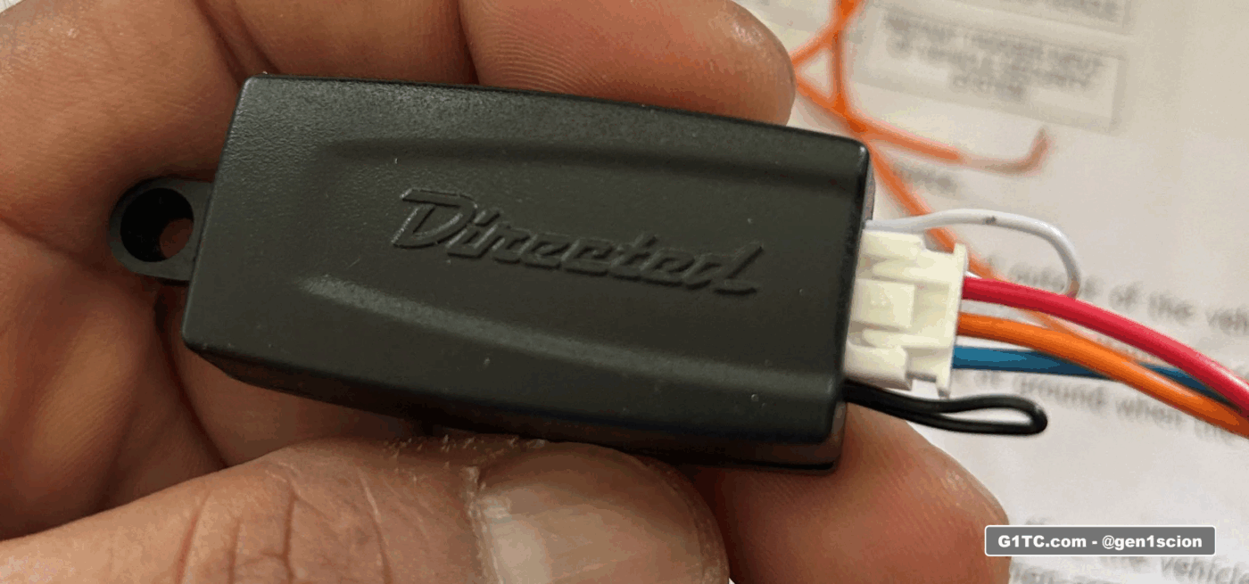 directed electronics tilt sensor 507M