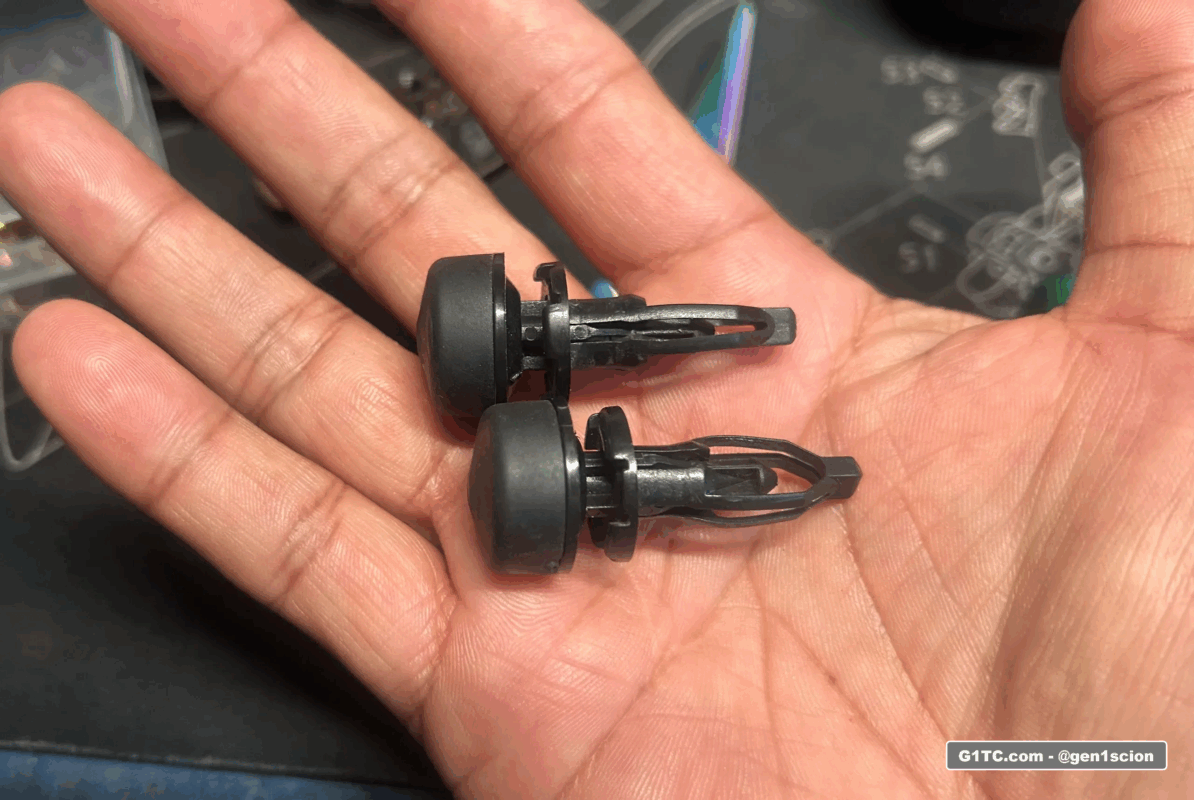 doing away with the OEM tab bumpers for the Diversion panel install