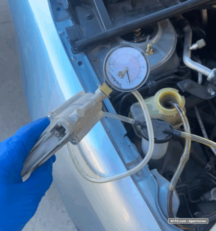 draining power steering fluid with hand pump for flush maintenance