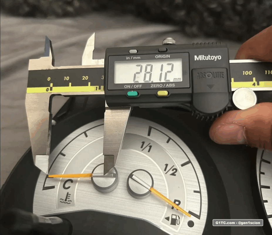 engine temperature needle length 28mm first gen Scion tC