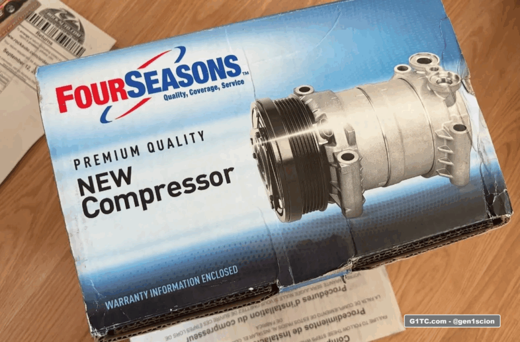 Four Seasons 98365 AC Compressor replacement for the OEM Denso 10S15C