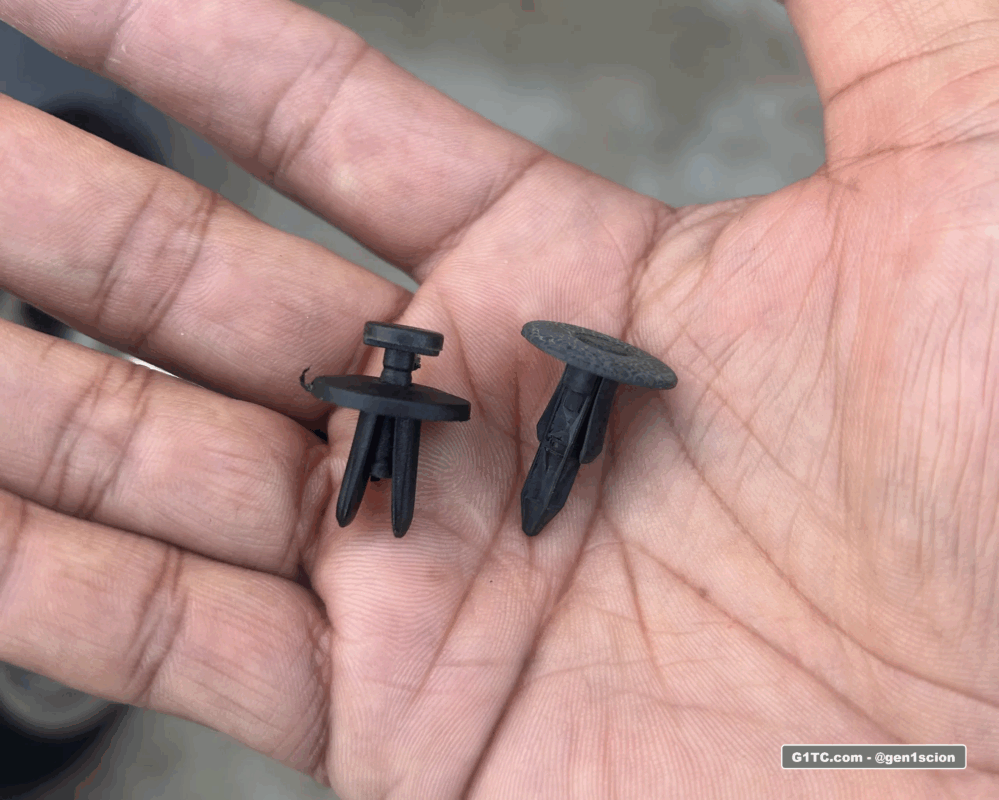 generic plastic pop rivet replacement kit for 2005-2010 Scion tC