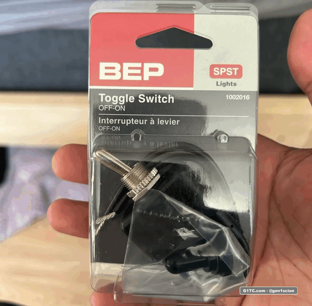 Heavy duty sealed 25a Fuel pump switch two prong