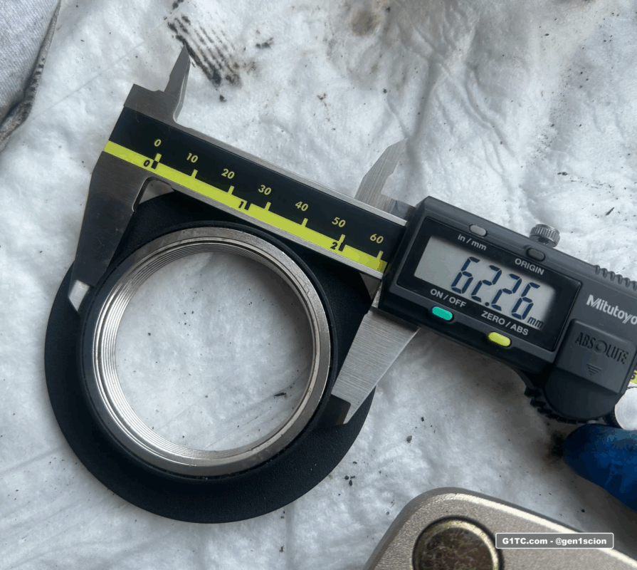 ID 62mm BC Racing BR coilover spring seat