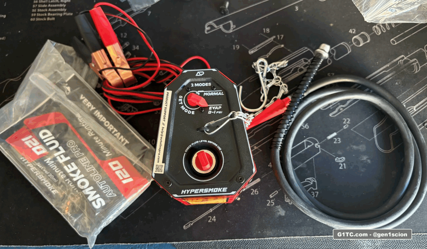 inexpensive amazon smoke leak tester kit