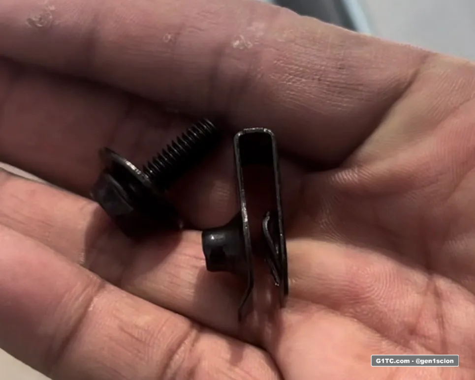 lower engine cover replacement clips