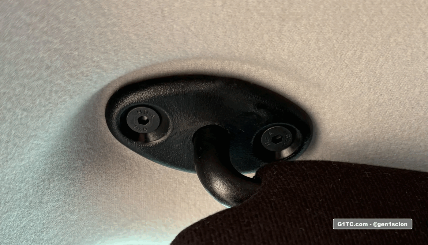 M5-0.8 16mm countersunk screws for blackout sun visors