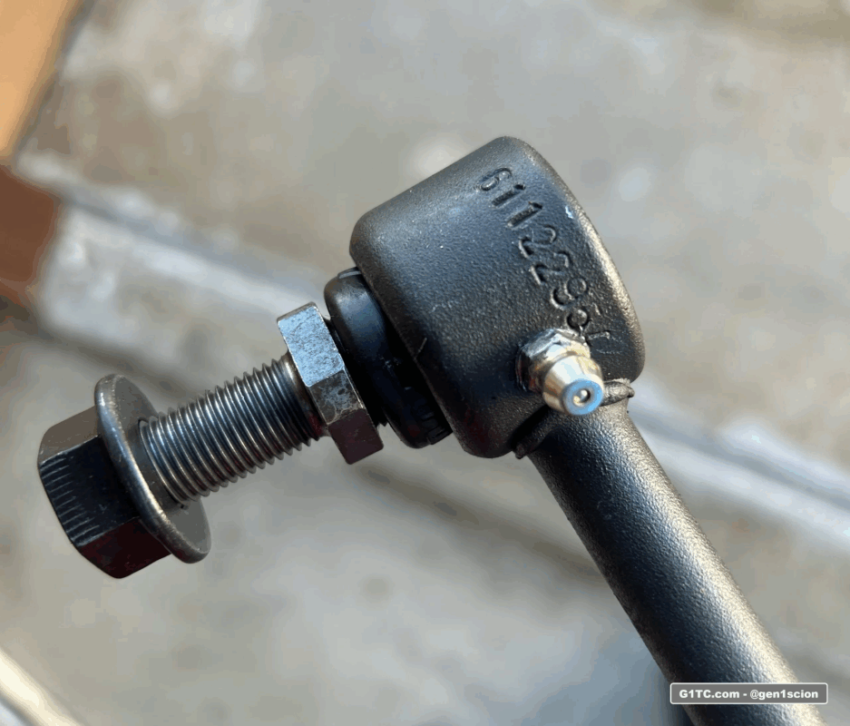 Moog makes thicker sway bar end links for the Scion tC