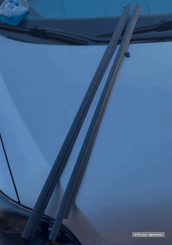 New window door trim molding replacement 2005-2010 Scion tC