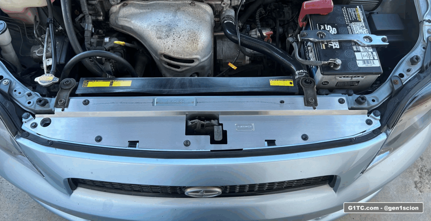 NRG DVP 3051 diversion panel installation 2005-2010 Scion tC