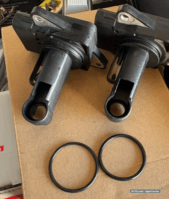 OEM and generic o ring seal for the MAF sensor