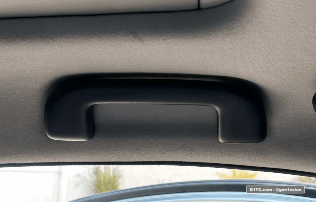 oem black grab handles retrofit blackout interior project