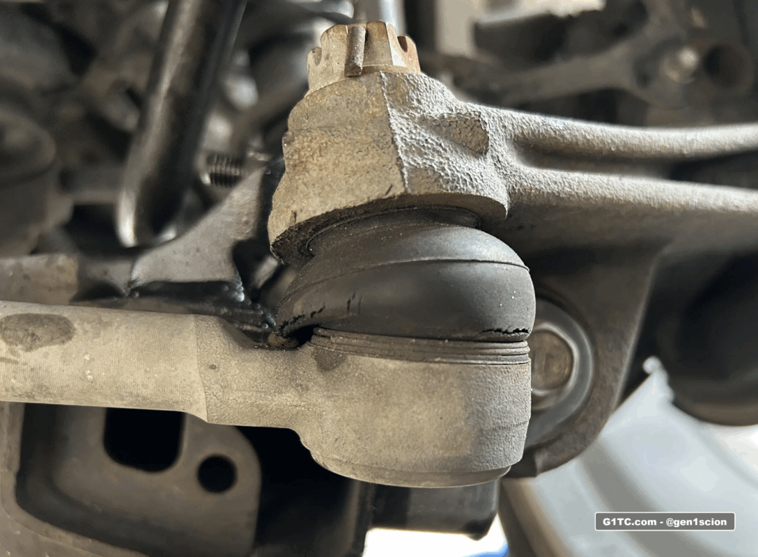 OEM front lower ball joints need replacement