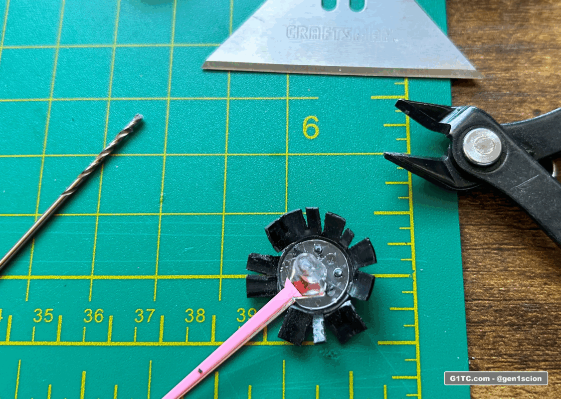 OEM style red needle swap Scion tC 2005-2010