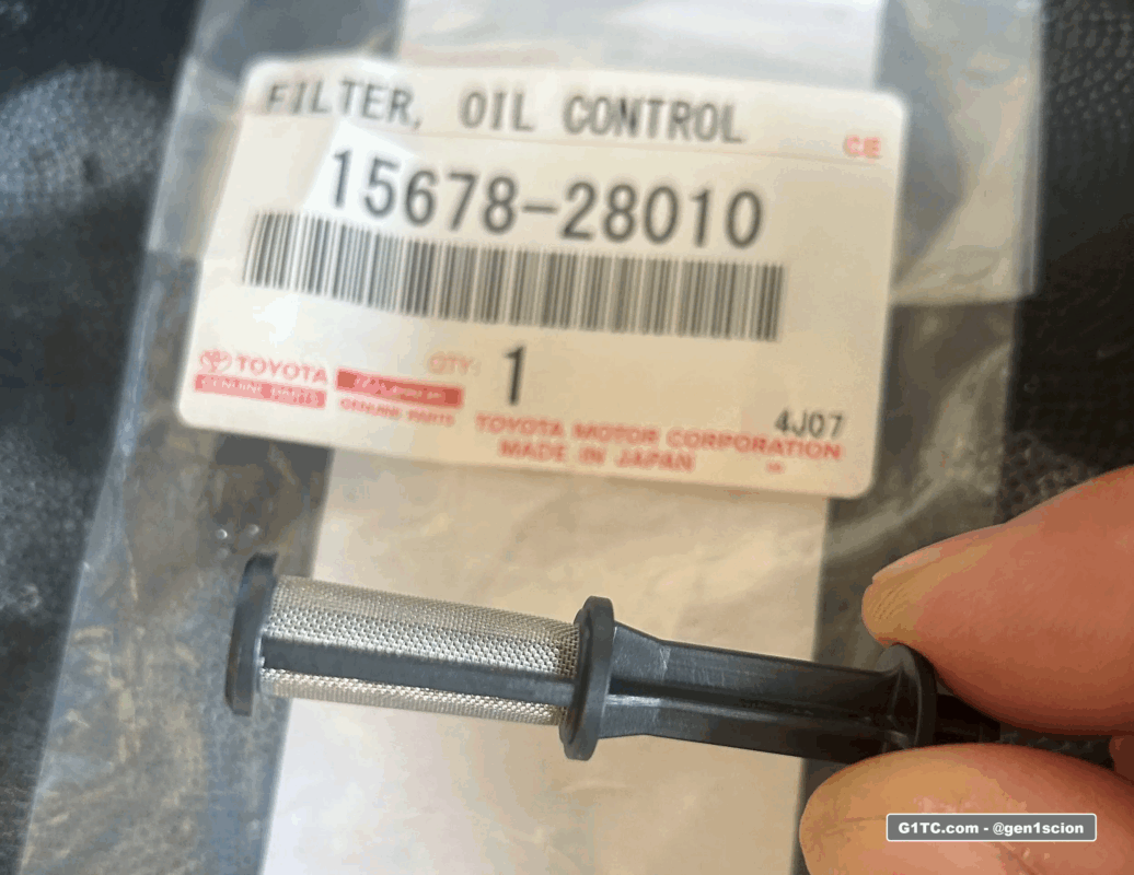 oil control valve VVTI filter OEM Toyota 15678-28010