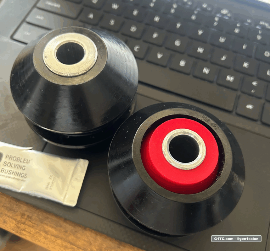 PSB Scion tC Bushings original solid and 492 2-piece design