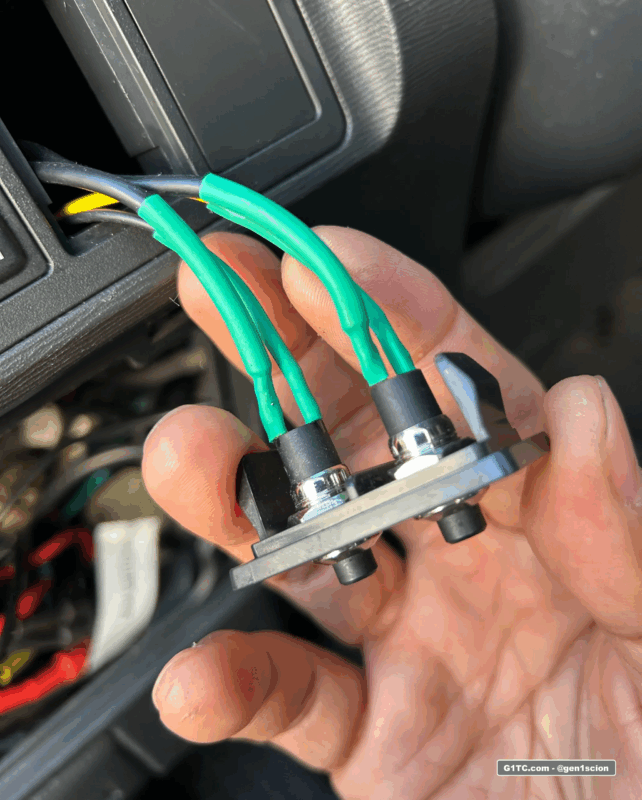 push button switches for OEM illuminated badge emblem