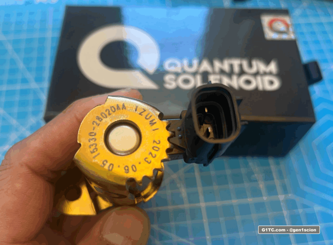 Quantum solenoid for TC1 only needs 1 for the install
