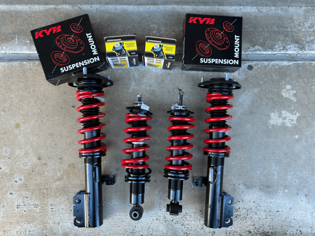 Raceland classics and KYB stut tower bearings