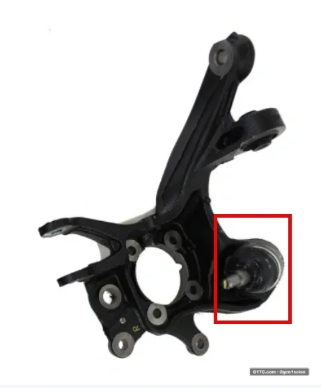 rear lower ball joint knuckle replacment scion tc ant10