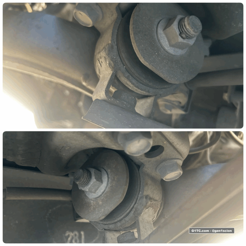 Rear trailing arm bushing 2005-2010 Scion tC