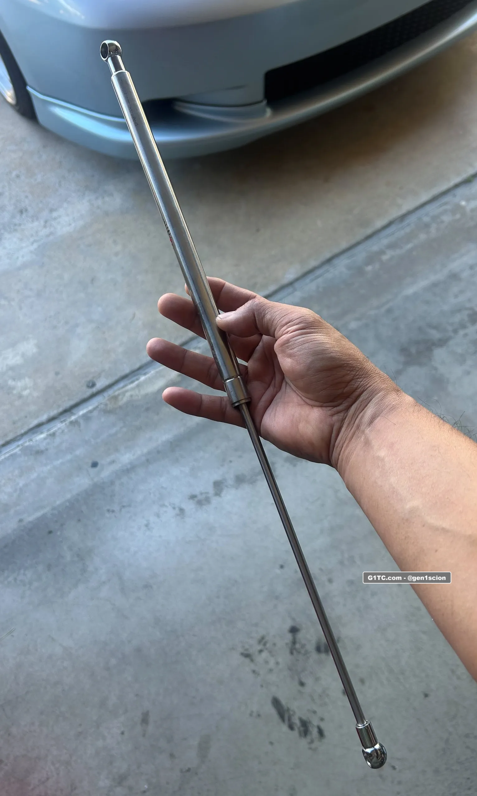 Redline tuning stainless steel hood strut