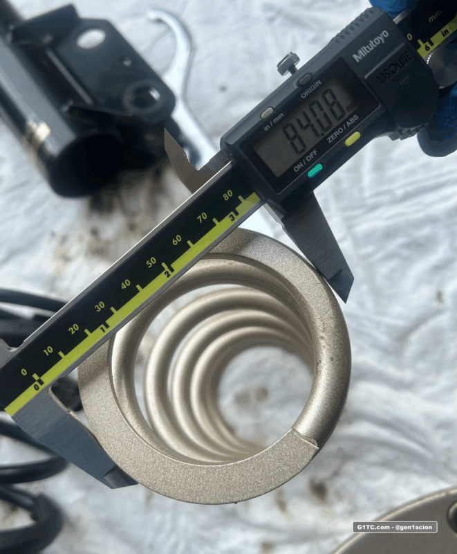 Scion tC 2005-2010 swift springs front OD 84mm