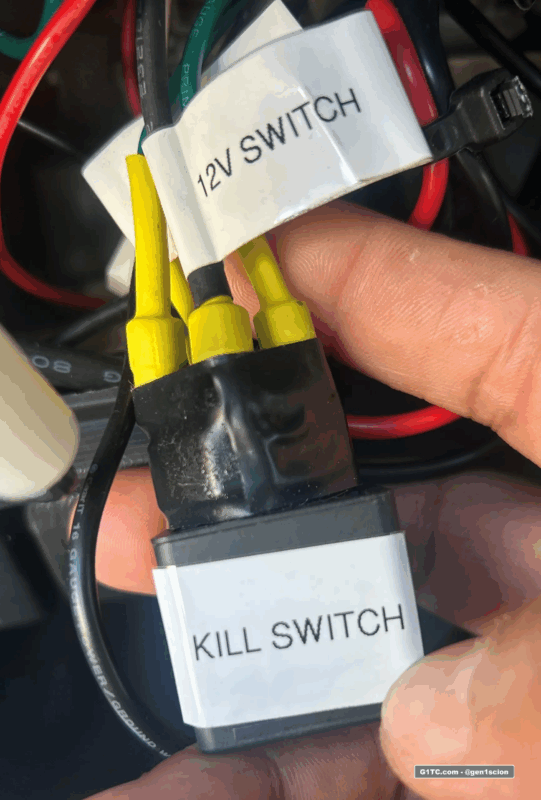 starter kill switch relay scion tc