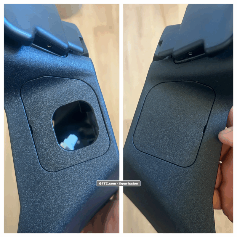 TC2 rear covers for the steering wheel