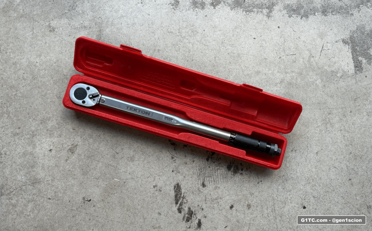 Tekton 3/8 click type torque wrench