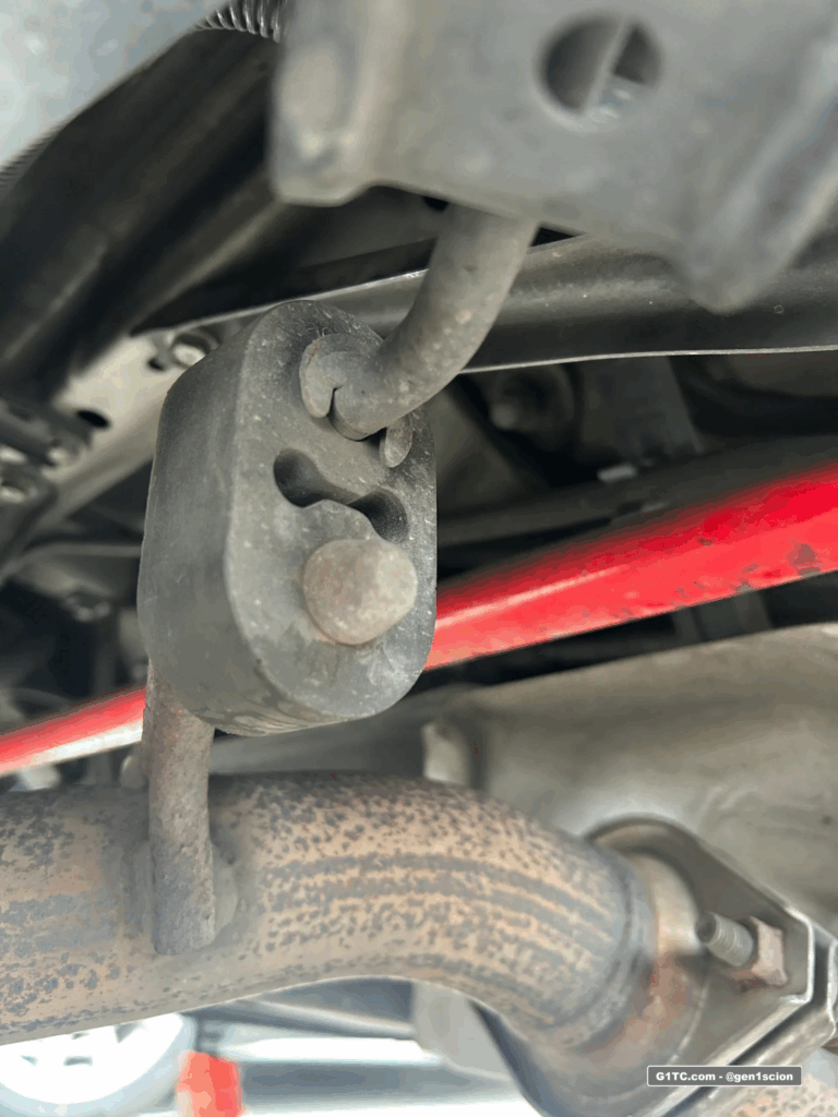 Torque solution exhaust hanger for 2005-2010 Scion tC