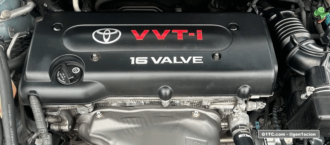 toyota camry engine cover on Scion tC 2AZ-FE