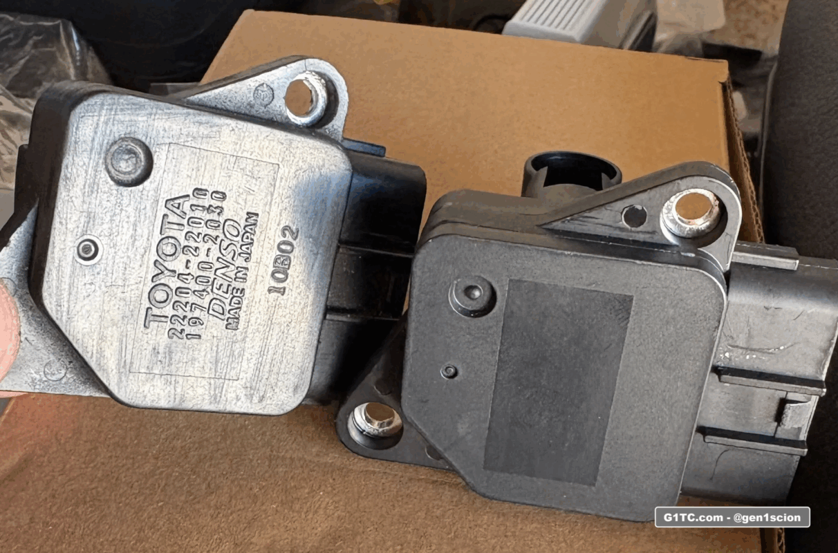 toyota OEM MAF sensor vs generic aftermarket from Amazon