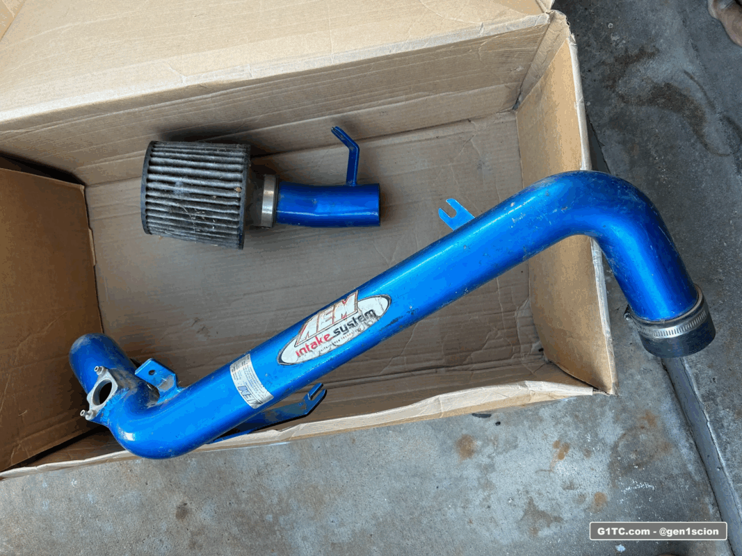 Used AEM Cold Air Intake CAI for 2005-2006 Scion tC
