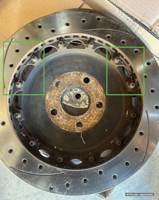 used wilwood BBK brake safety wire