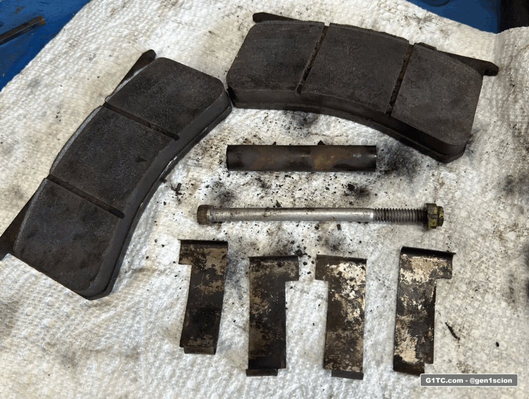 used Wilwood BBK restore project caliper disassembly