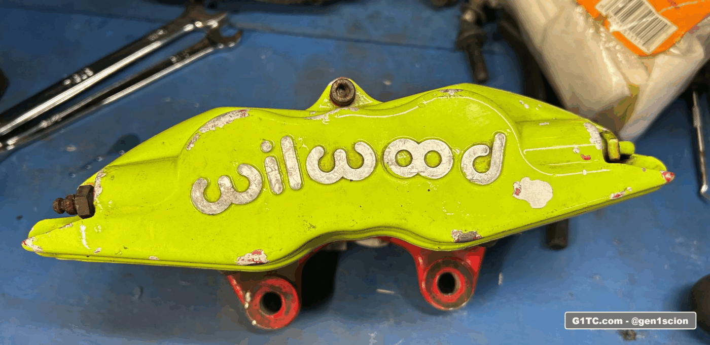 USED Wilwood front BBK rebuild project 2005-2010 Scion tC