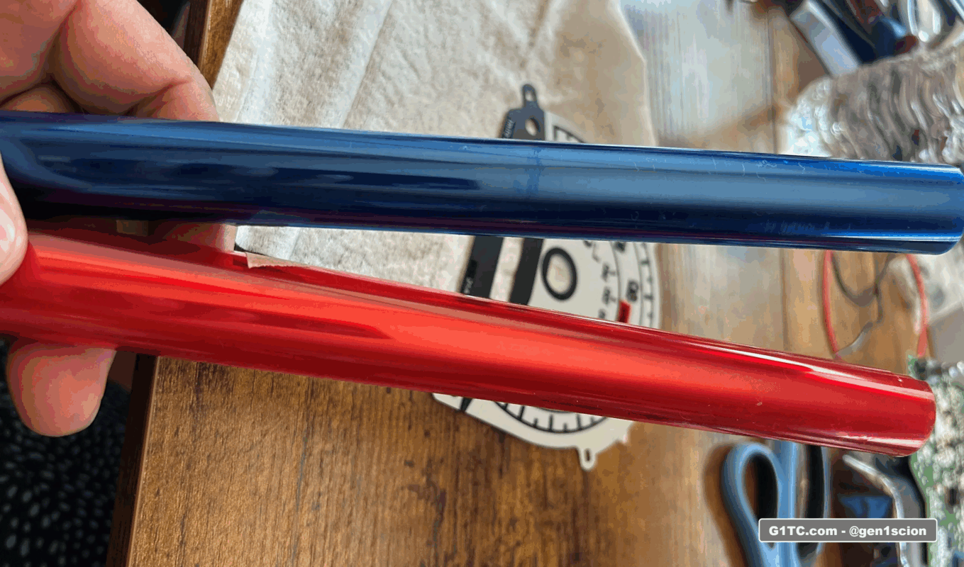 using transparent wrap to change color of gauge face display