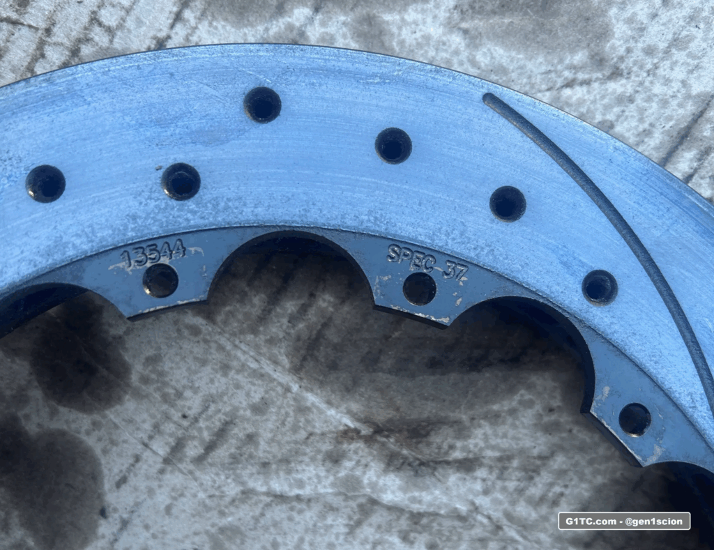Willwood 13544 Spec 37 used brake rotor
